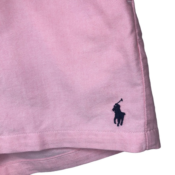 Polo Ralph Lauren Petal Pink Chino Shorts Size 6 Pony Logo Preppy Coastal - Picture 3 of 9